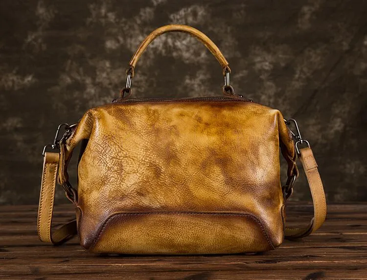 Small Women's Leather Shoulder Handbags Crossbody Purse For Women