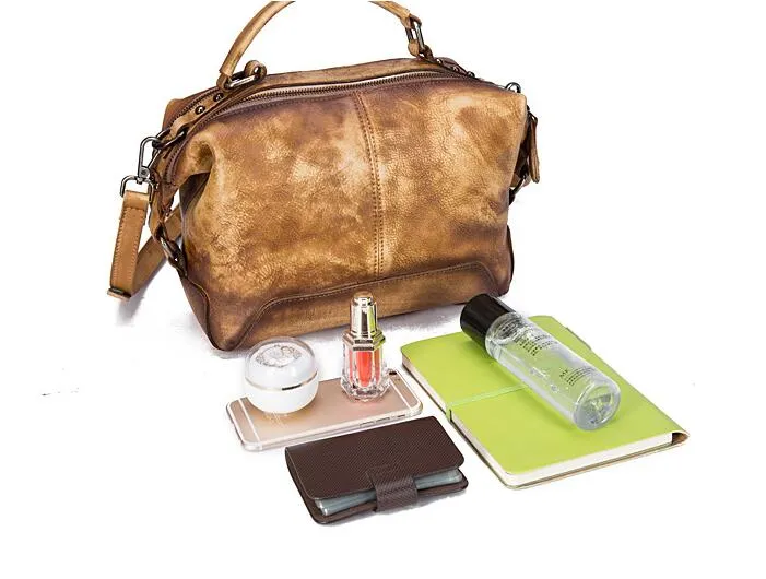 Small Women's Leather Shoulder Handbags Crossbody Purse For Women