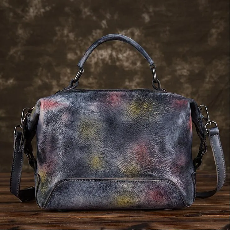 Small Women's Leather Shoulder Handbags Crossbody Purse For Women