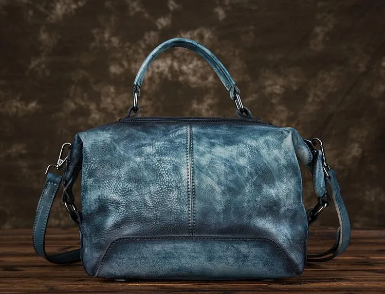 Small Women's Leather Shoulder Handbags Crossbody Purse For Women
