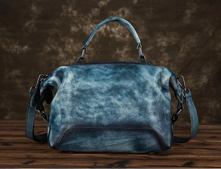 Small Women's Leather Shoulder Handbags Crossbody Purse For Women