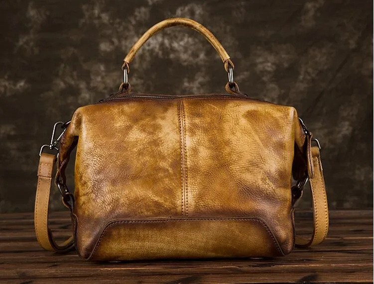 Small Women's Leather Shoulder Handbags Crossbody Purse For Women