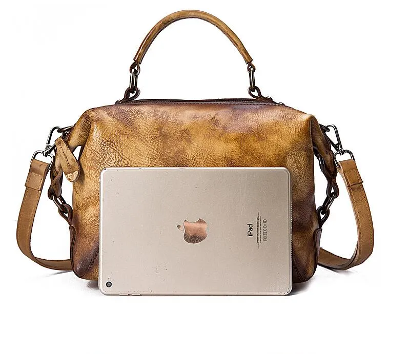Small Women's Leather Shoulder Handbags Crossbody Purse For Women