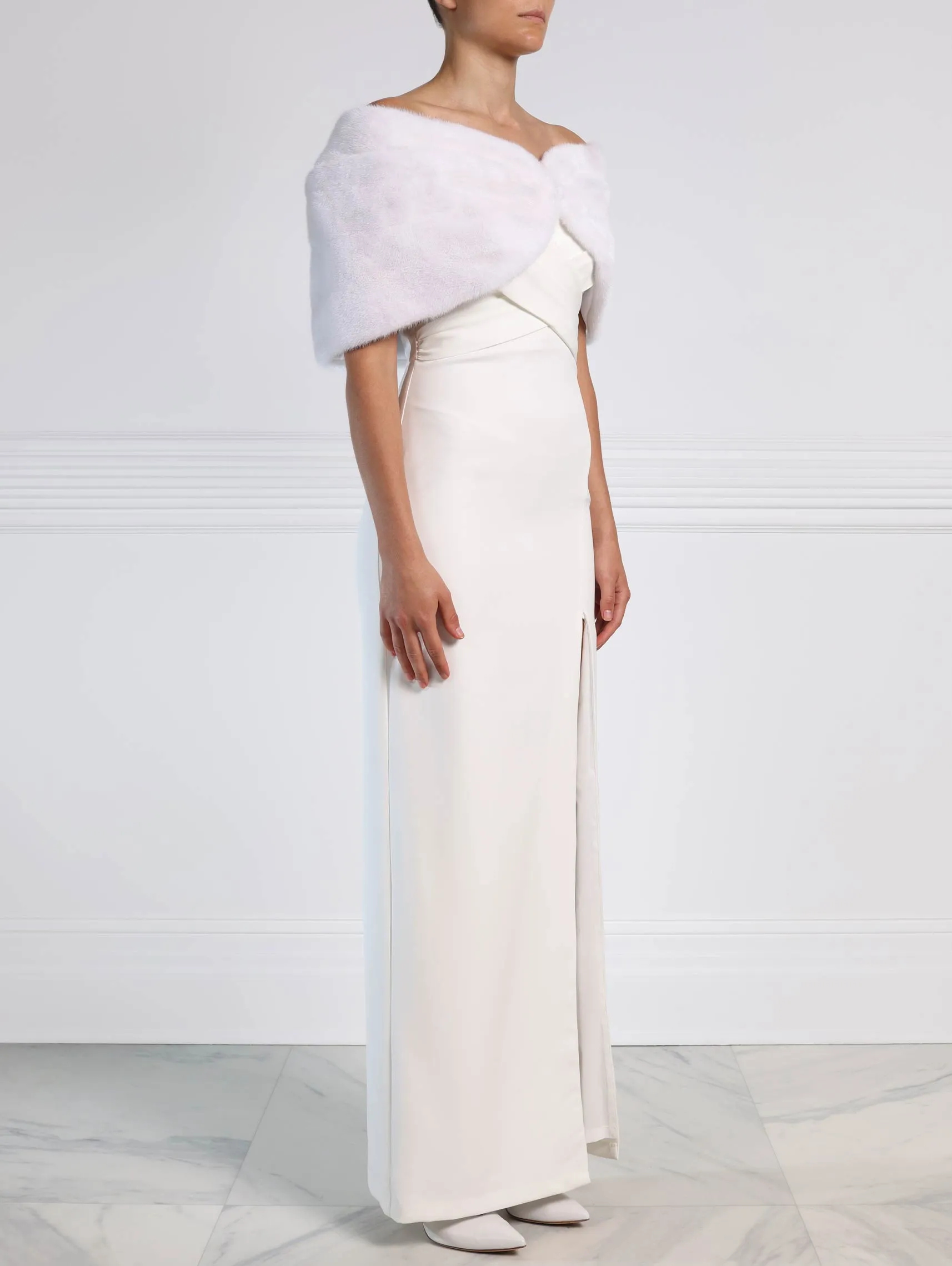 The Bridal Collection - The Layne Mink Fur Stole