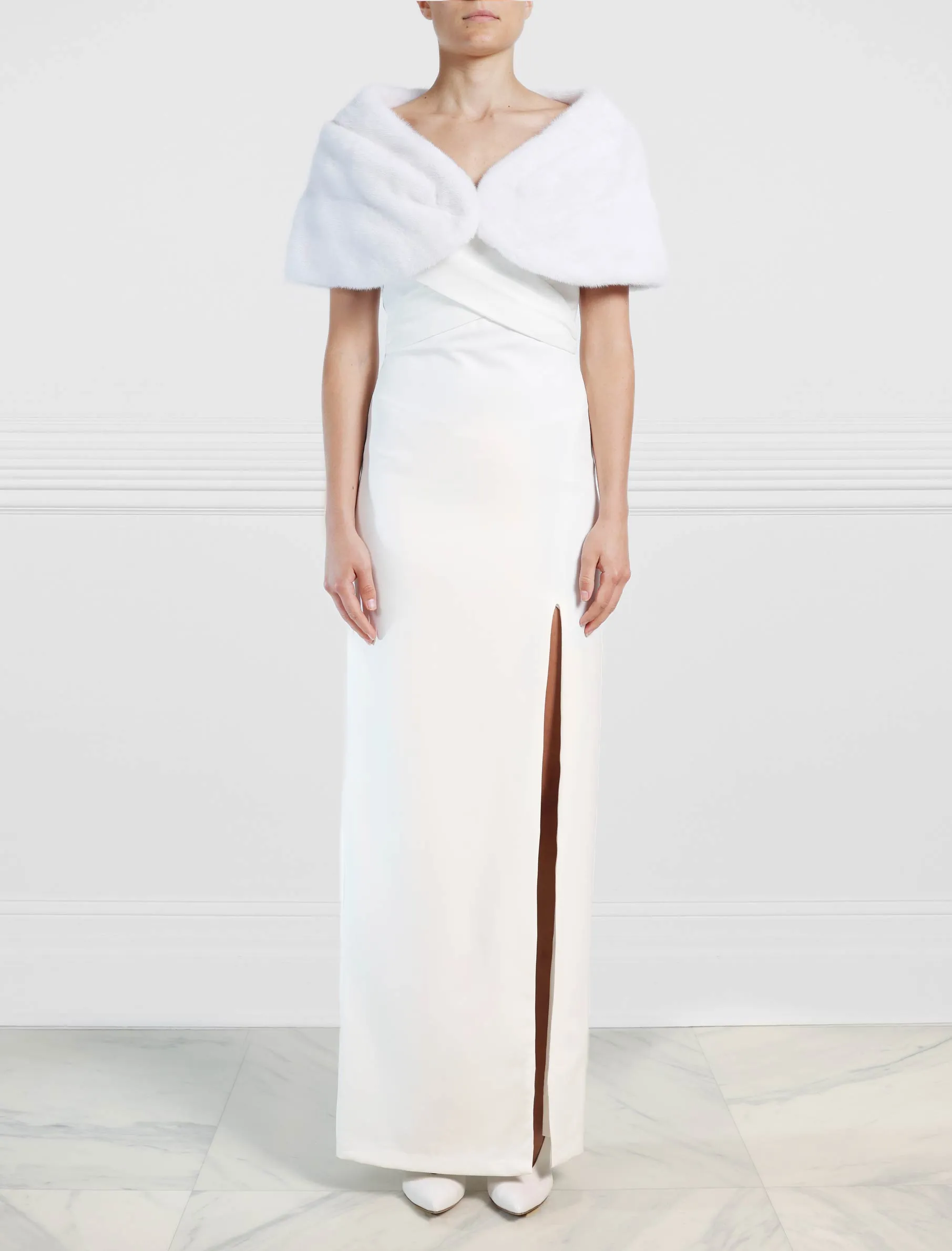 The Bridal Collection - The Layne Mink Fur Stole