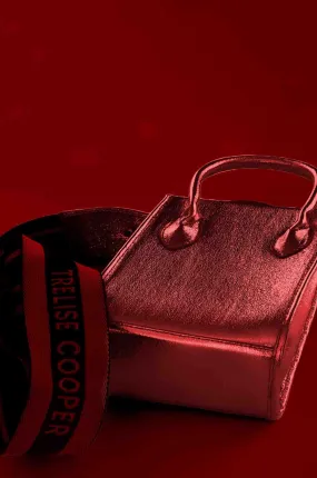 Trelise Cooper - Crushing On You Mini Tote in Red Metallic