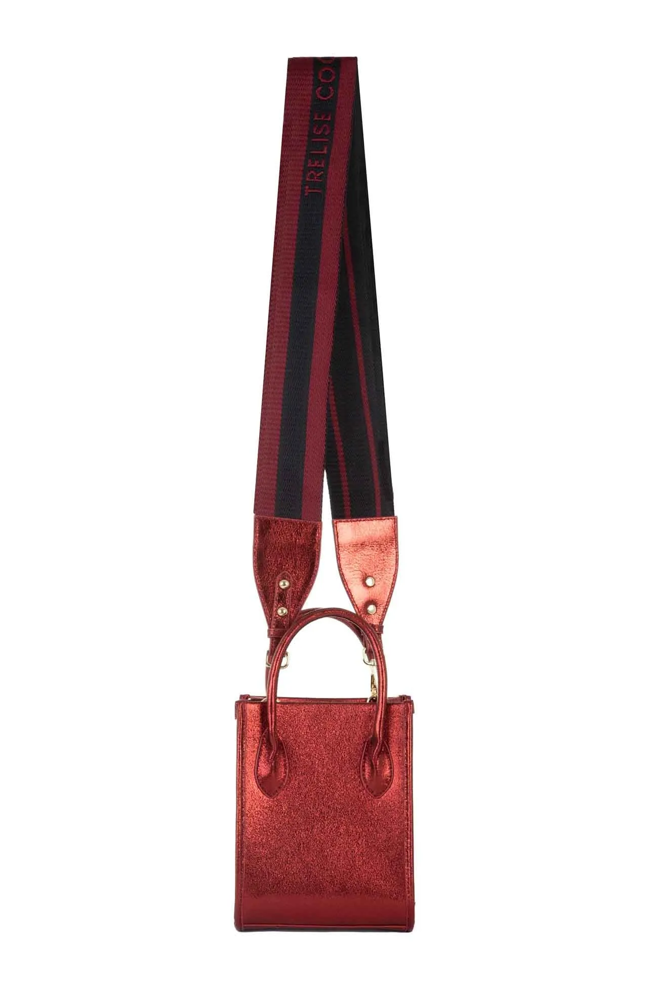 Trelise Cooper - Crushing On You Mini Tote in Red Metallic