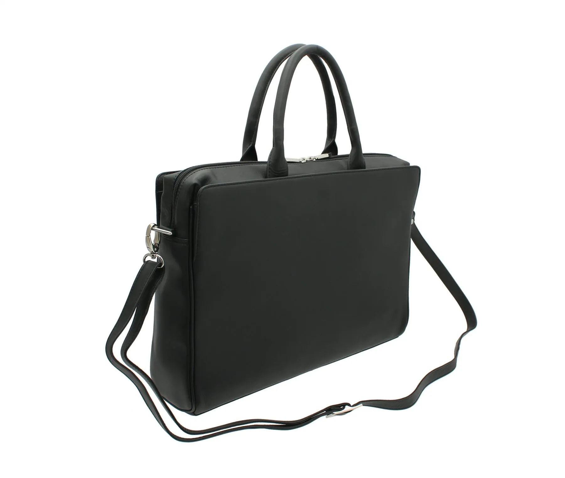 Visconti Ollie Ladies Leather Briefcase With Grab Handles 18427