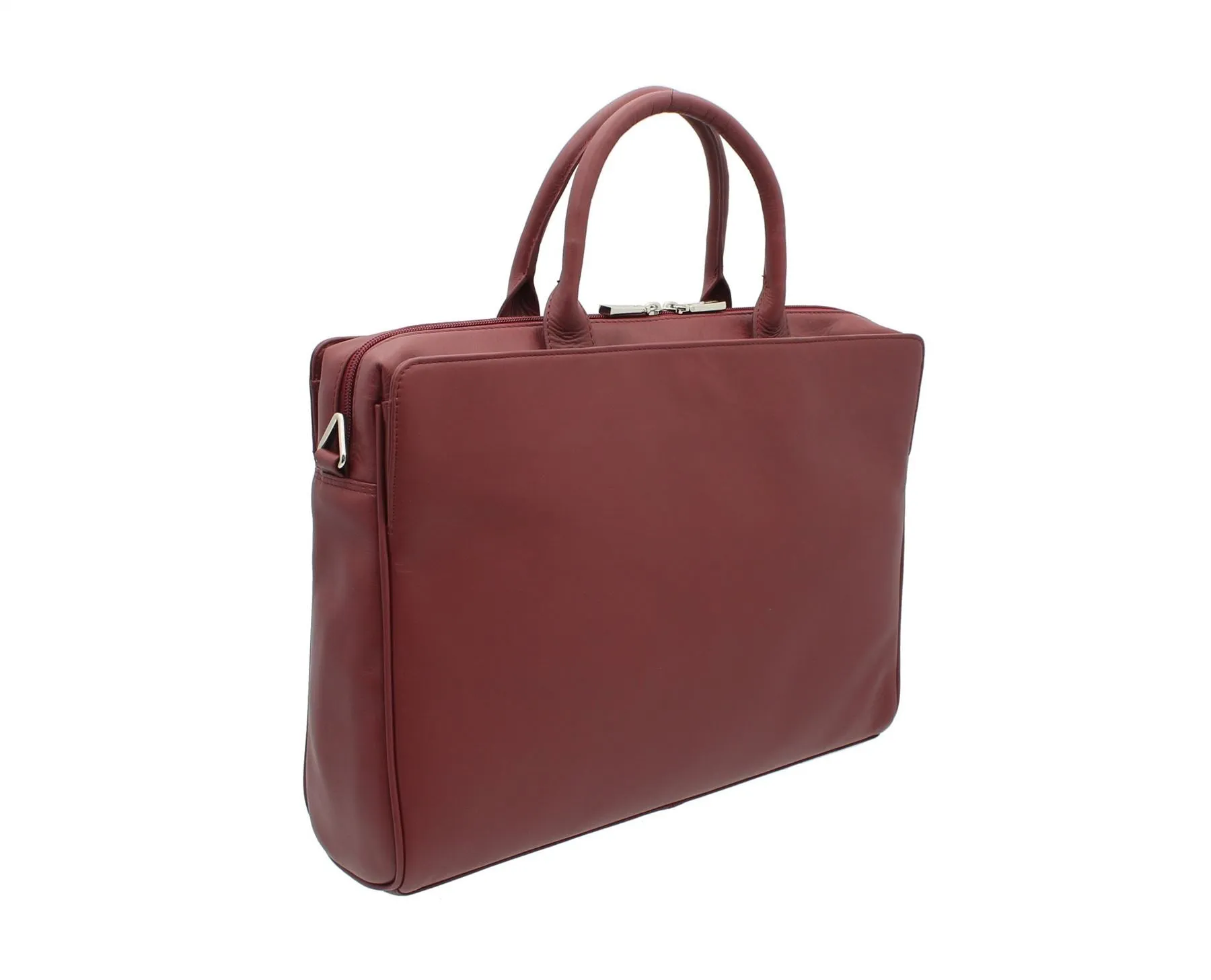 Visconti Ollie Ladies Leather Briefcase With Grab Handles 18427