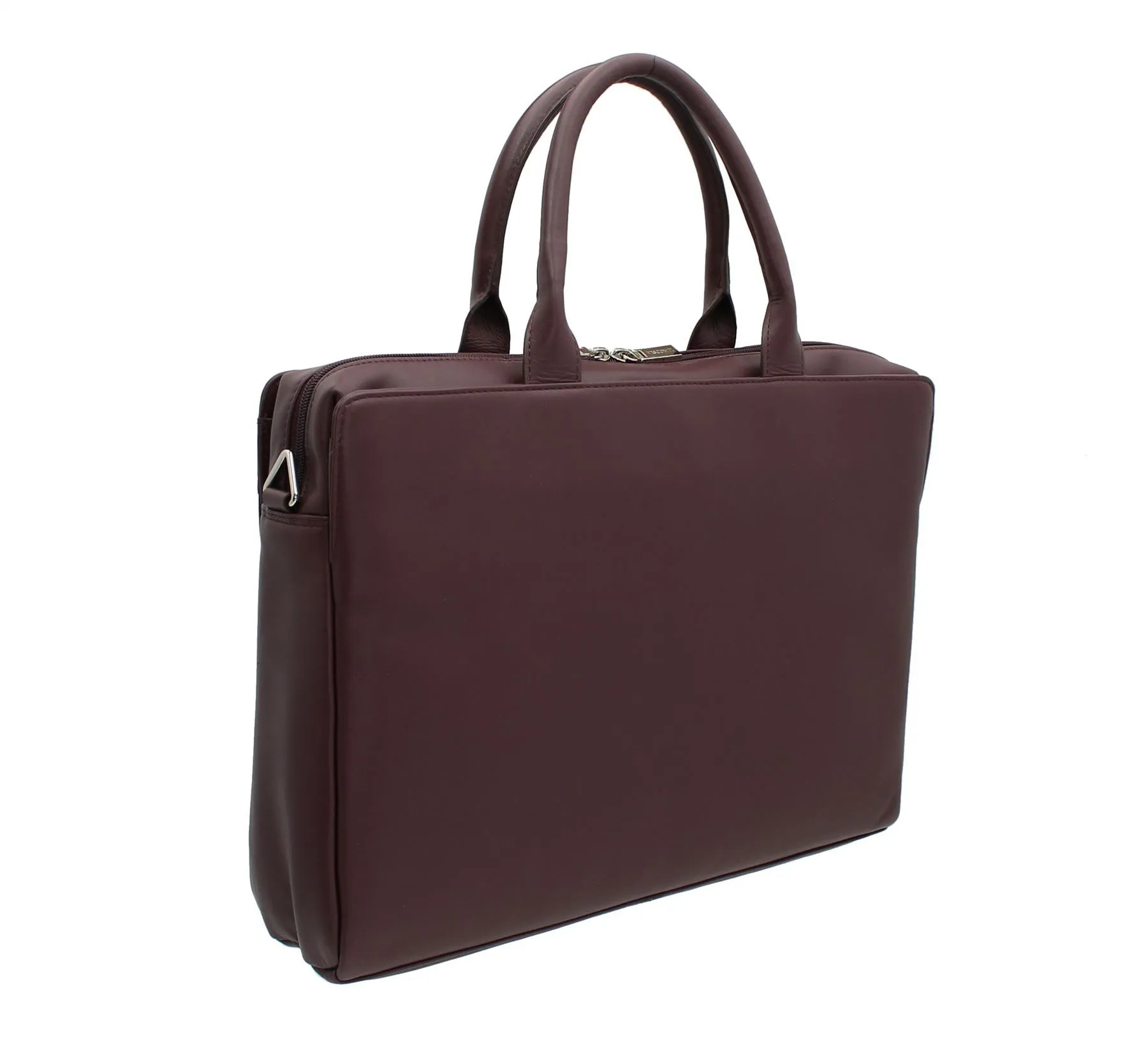 Visconti Ollie Ladies Leather Briefcase With Grab Handles 18427